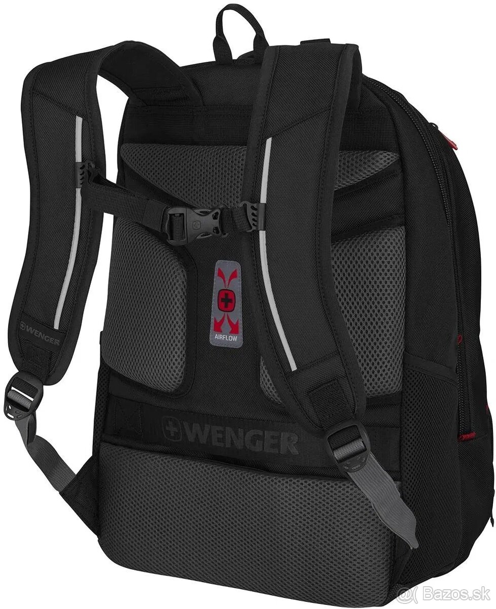 Batoh na notebook WENGER Carbon Pro 15.6", čierny - NOVÝ - 4