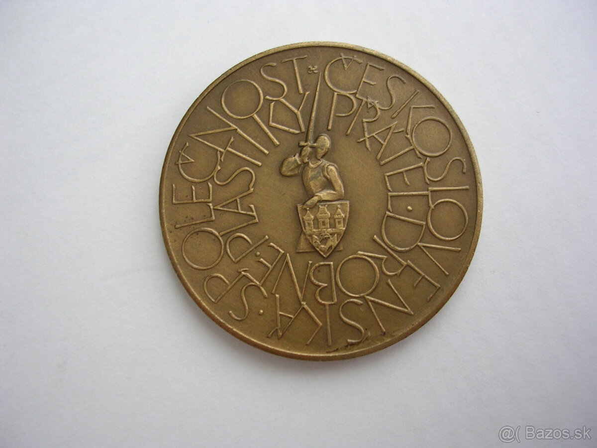 AE medaila 10 dukát Karel IV. - návrh Jiří HARCUBA 1978 - 4