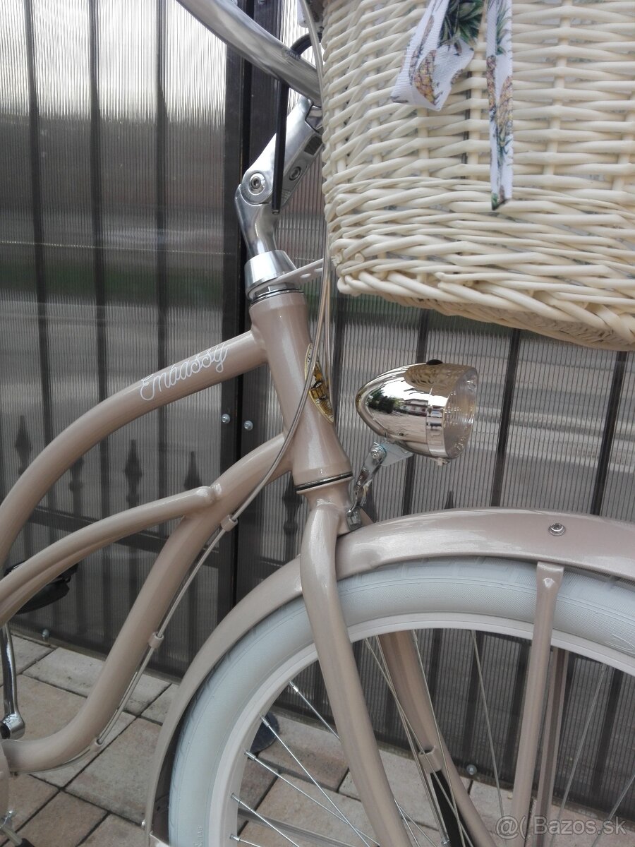 NOVÝ dámsky retro bicykel CRUISER EMBASSY 3 rýchlostný - 4