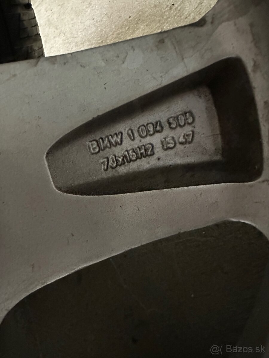 Disky BMW 5x120 R16 - 4