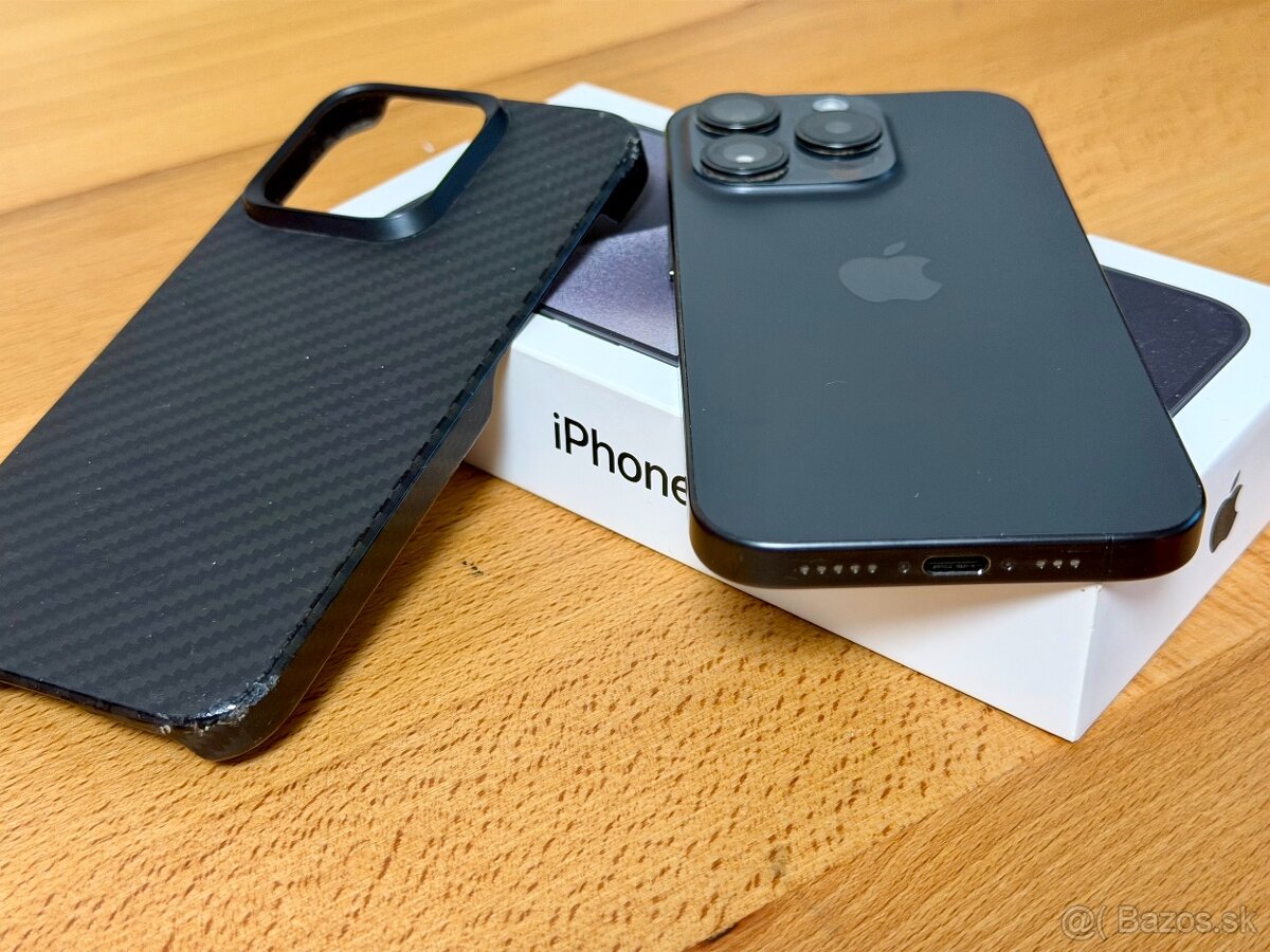 IPhone 15 Pro 256GB Titanium TOP stav - 4