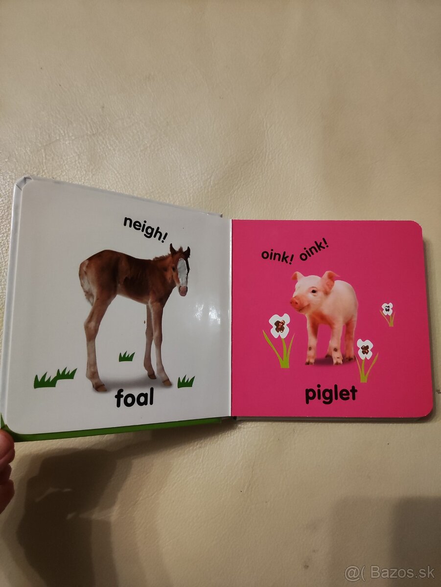 Dotykové leporelo o zvieratách Baby Animals - 4