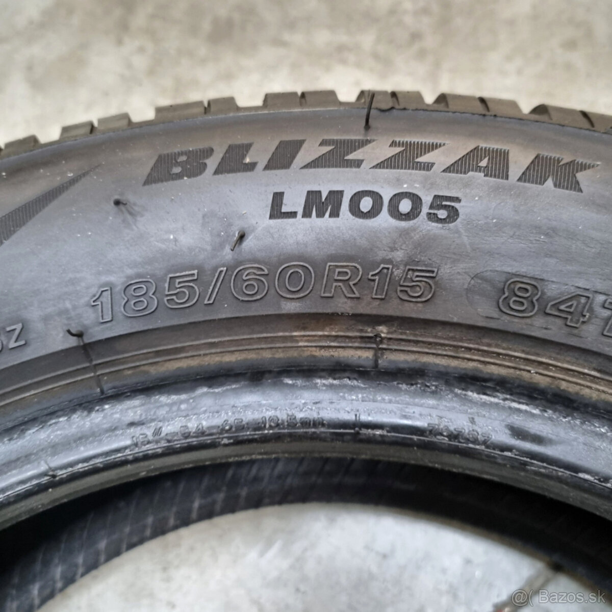 Zimné pneumatiky 185/60 R15 BRIDGSESTONE - 4