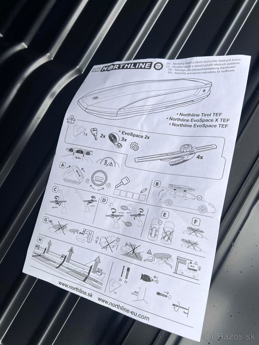 Northline EvoSpaceTEF XL čierny lesklý - 4