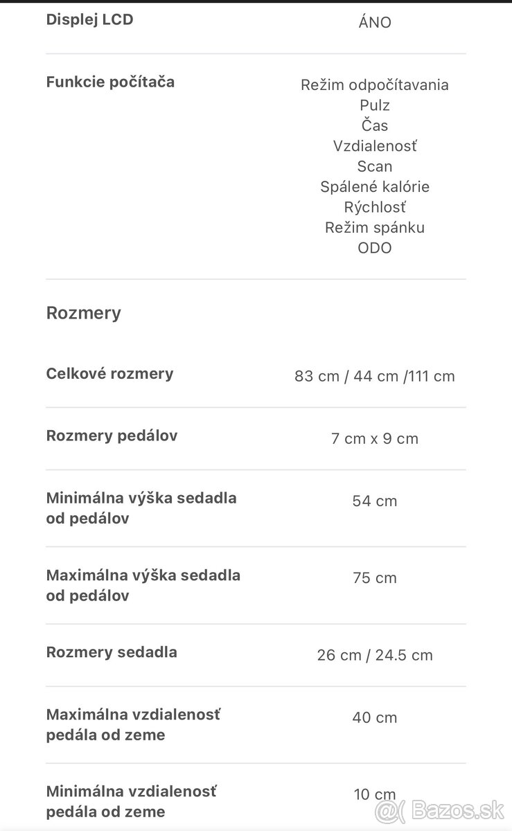 Magnetický rotoped HS-015H Vox - 4