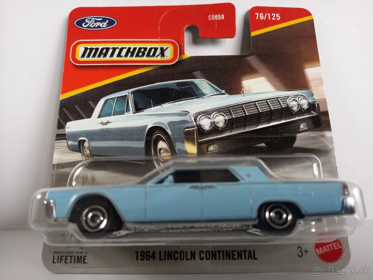 MATCHBOX - HOT WHEELS - ´64 LINCOLN CONTINENTAL - 4