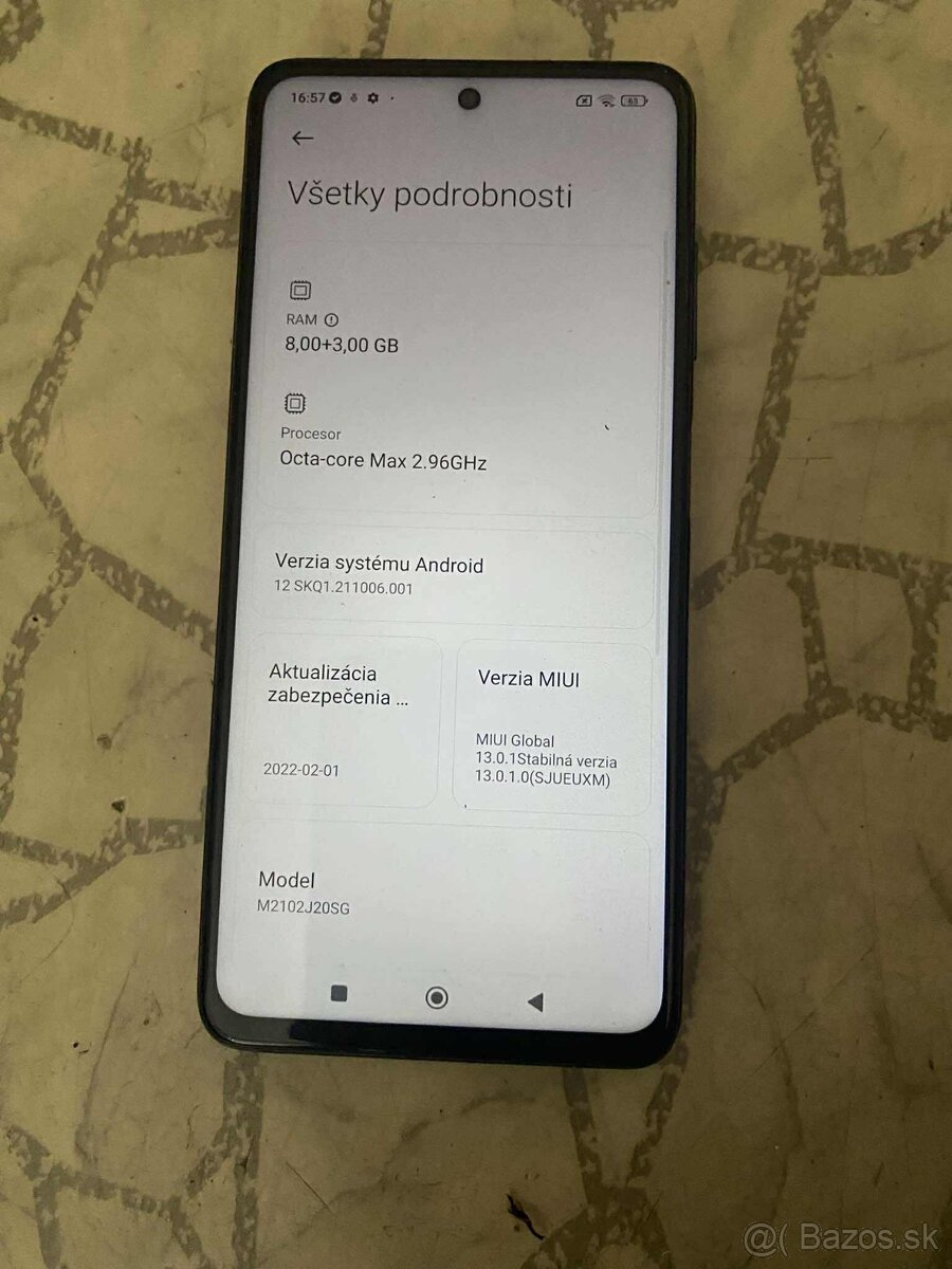 Predám smartfon xiaomi poco x3 pro 8gb/256gb - 4