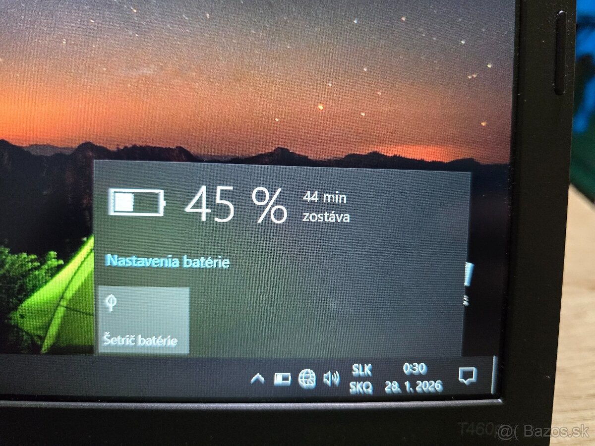 Lenovo Thinkpad T460p so 120gb ssd diskom i5 procesorom a 8g - 4