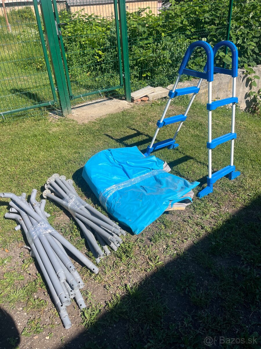 Bazén 3,60 x 1,20 + schodíky - 4