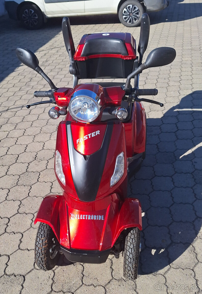 Elektrický vozík pre seniorov FASTER 1000W - 4