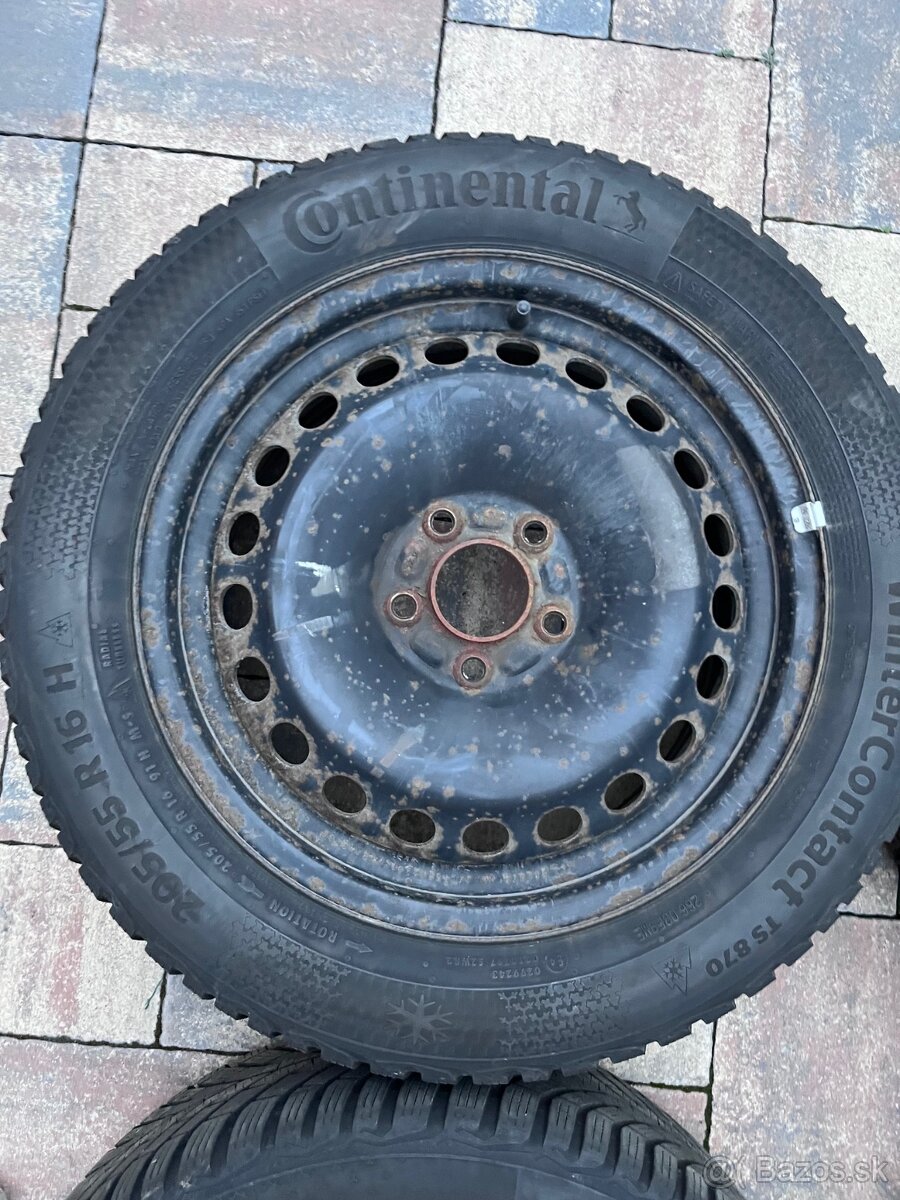 Plechové disky Ford R16, 5x108 - 4