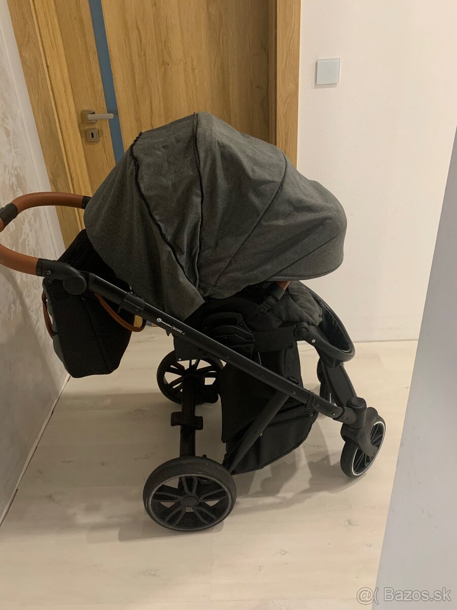 Kočík Petite&Mars Rover II 2v1 Grey - 4