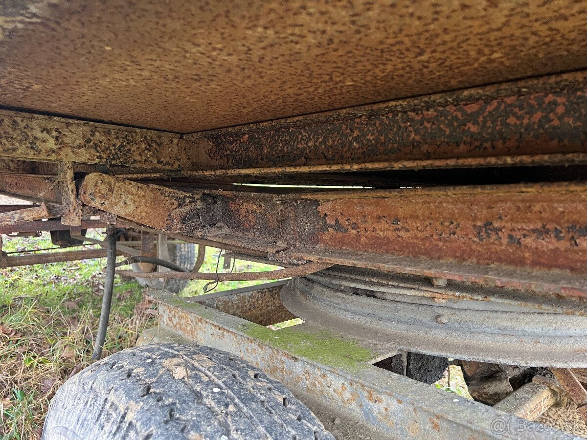 Vlečka BSS 5t štvorkolesová bez TP - 4