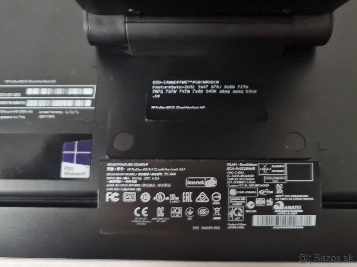 HP ProOne 400 G1 nedotykový AiO - 4