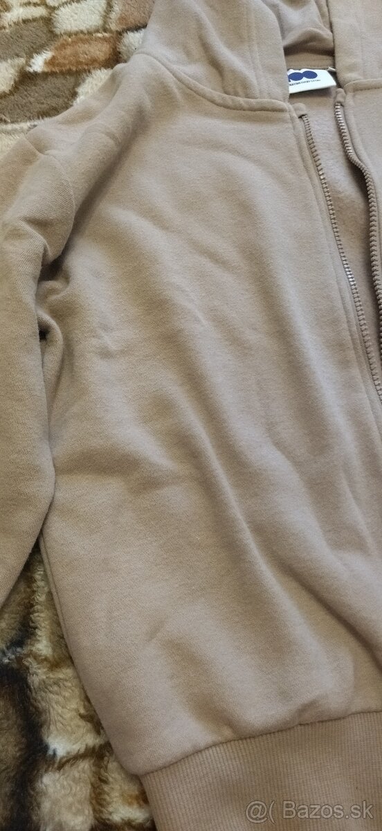 Hnedá dievčenska mikina - 4