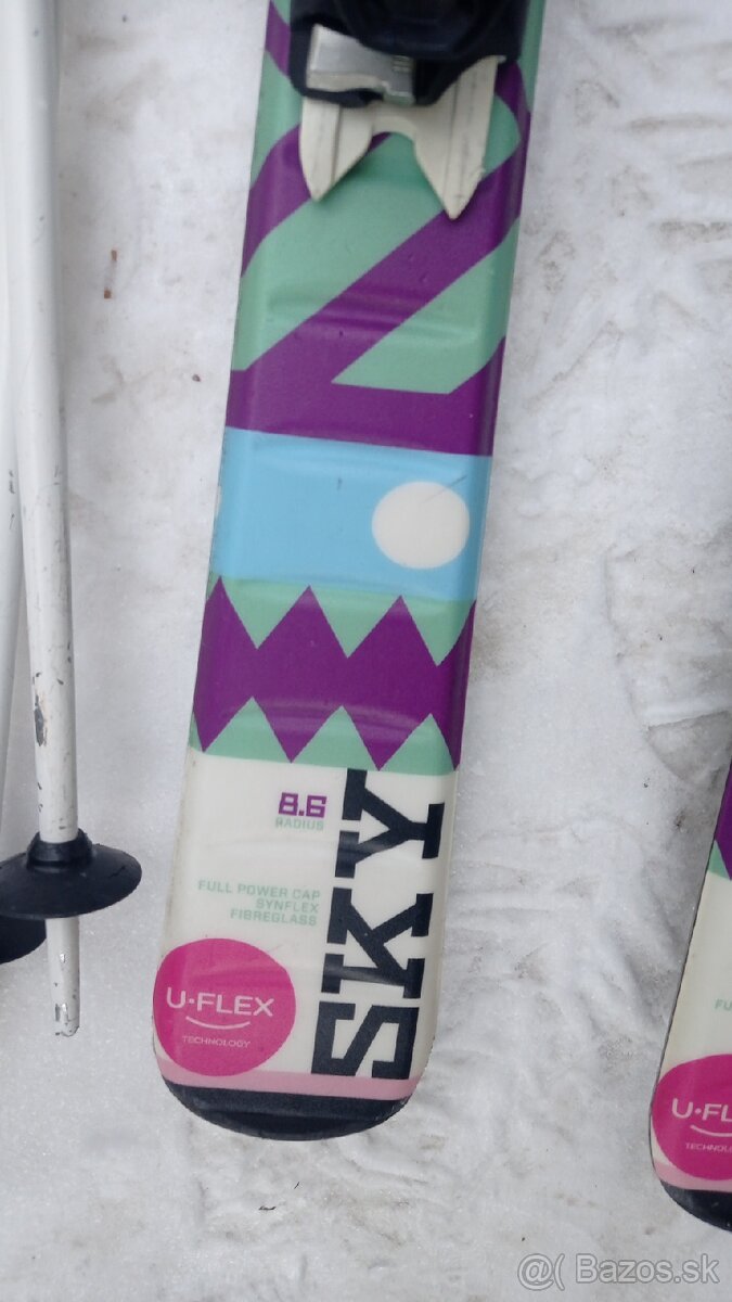 Predám detský lyžiarsky set Elán - 4