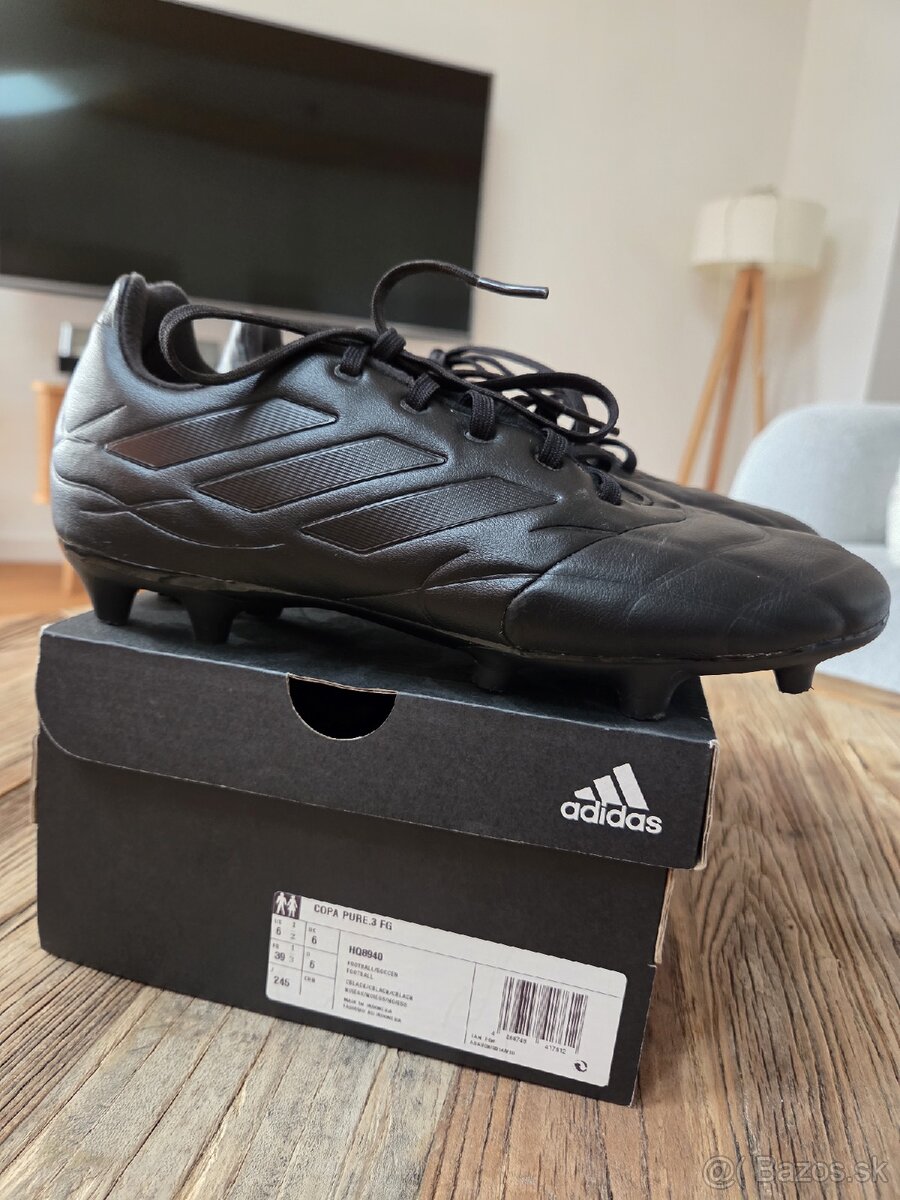 Kopačky Adidas copa pure 3, velkost 39 1/3 - 4