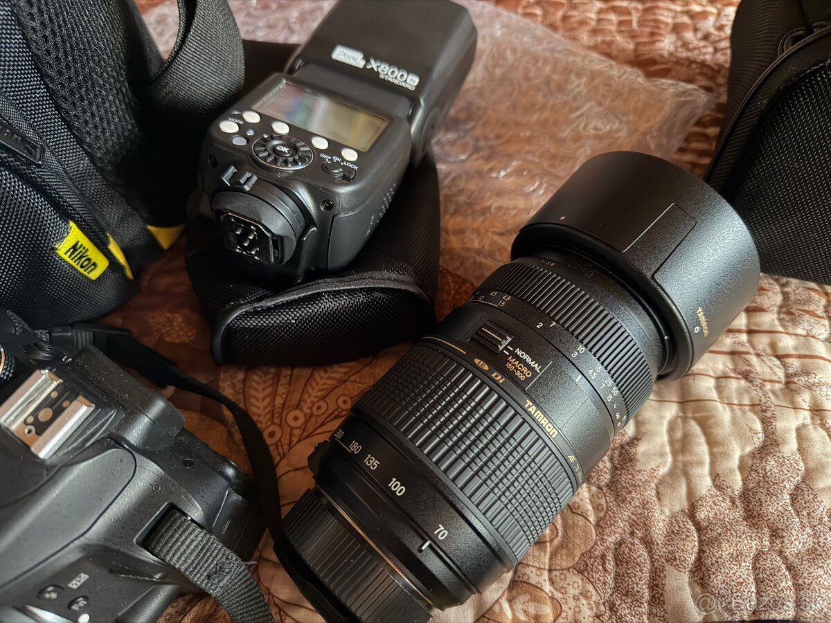 Predám Nikon D3300 – 2 objektívy + blesk - 4