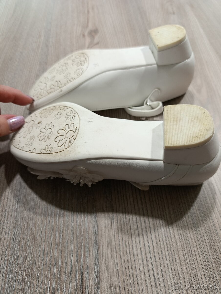 Dievčenské lodičky 34 - 4