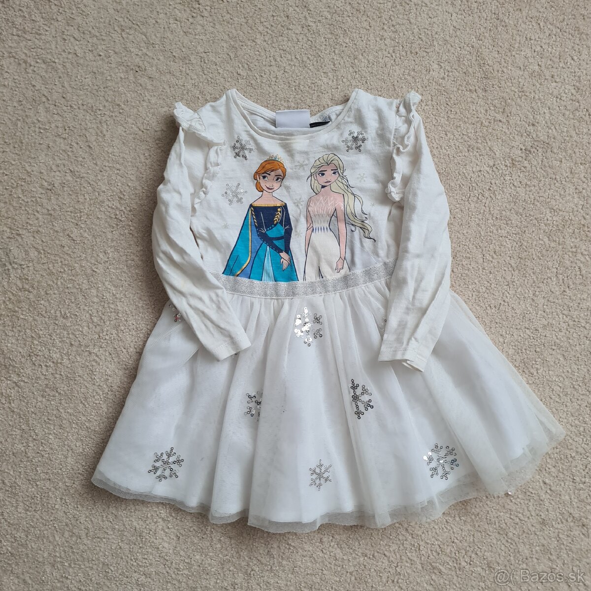 Elsa šaty 98 104 110 116 122 - 4