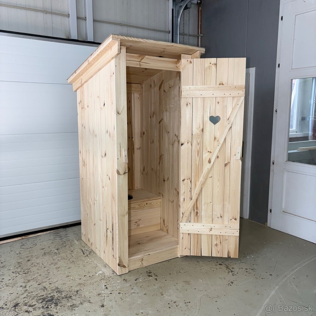 Nová drevená latrína - doprava zdarma celá SR - 4