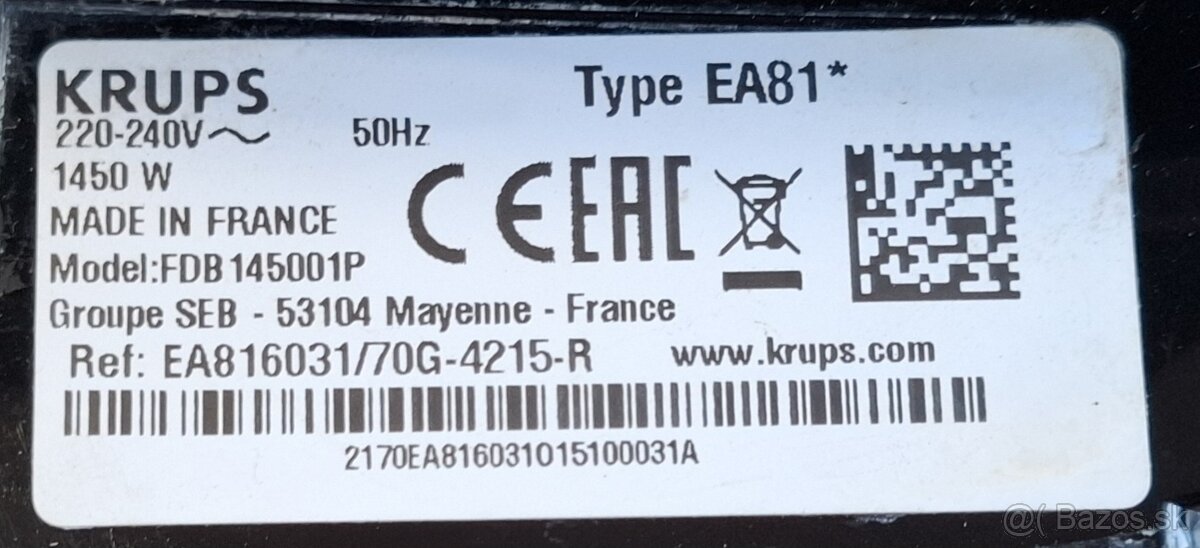 Náhradní diel pre kavovar krups - 4