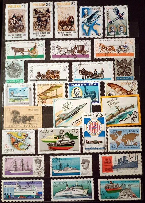 Predám poštové známky POLSKA - 4