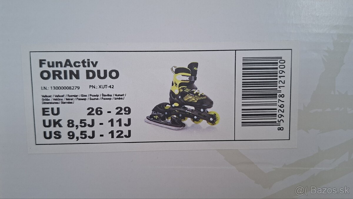 Detské korčule 26 - 29 - 4