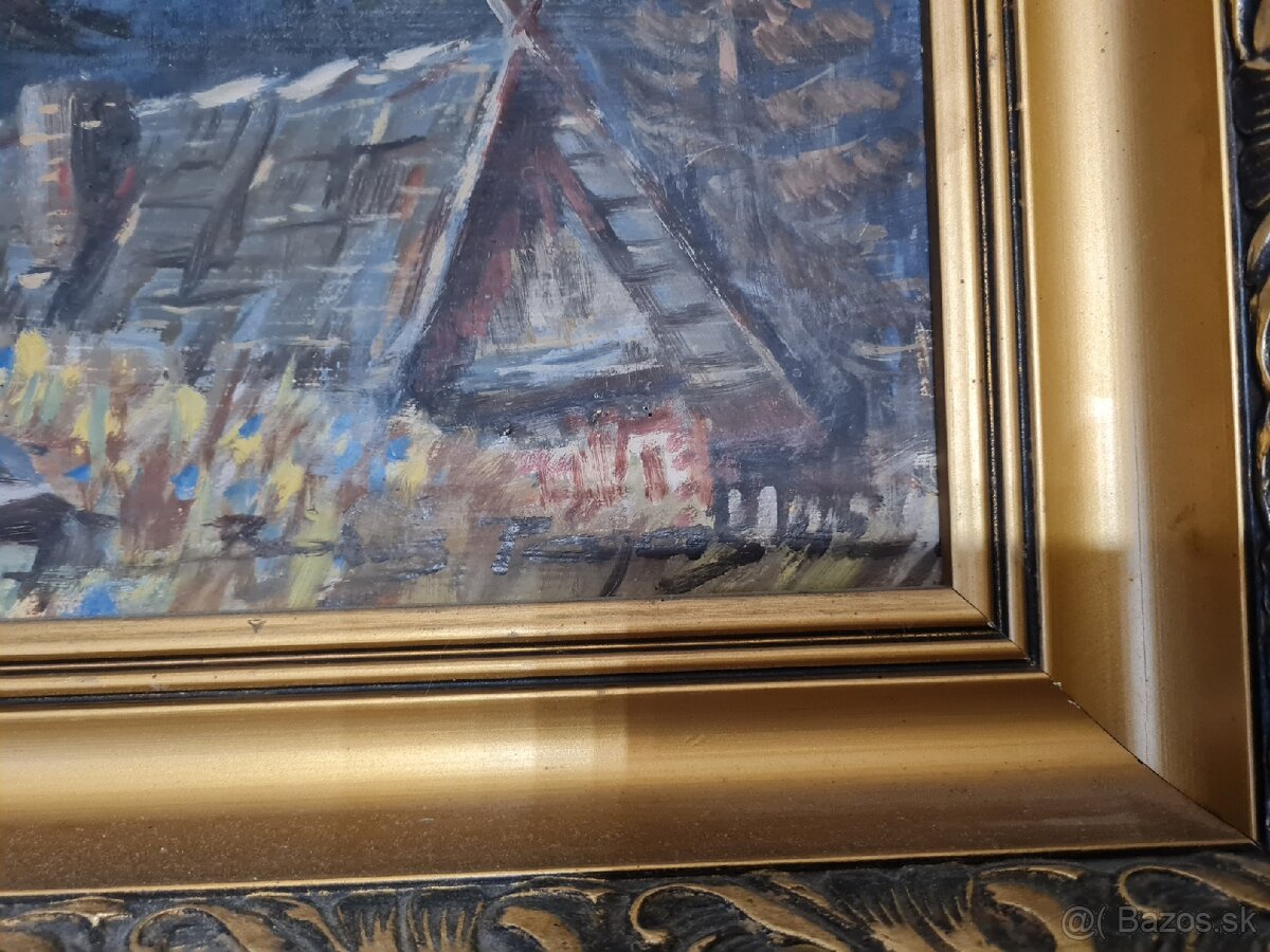 Obraz olej na dreve - 4