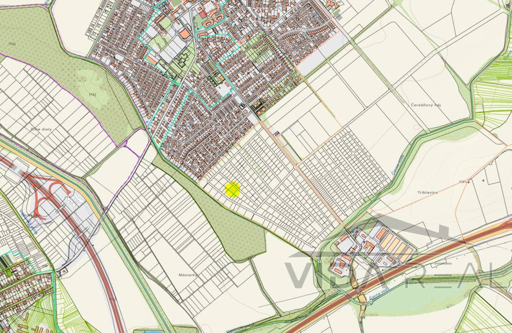Exkluzívny stavebný pozemok 1 633 m² Chorvátsky Grob – Čiern - 4