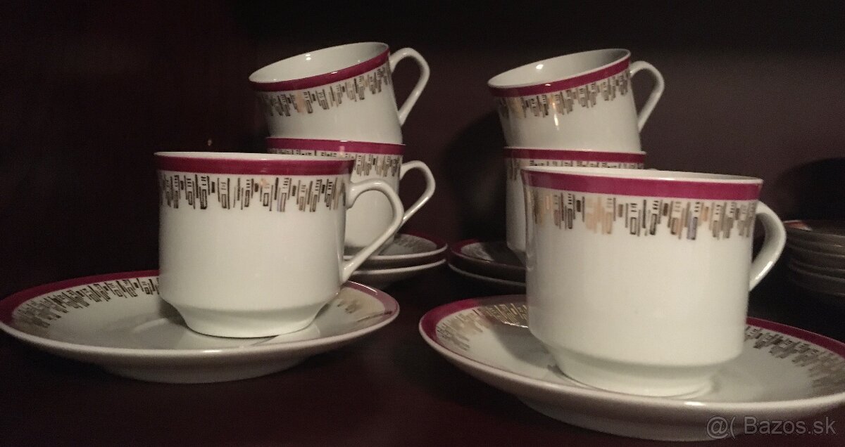 Kávové a čajové súpravy šálok - 4