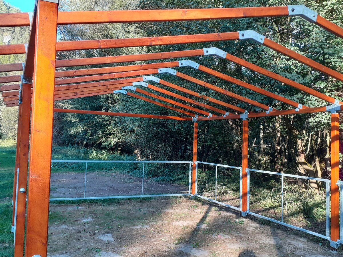 DREVENÝ ROZOBERATEĹNÝ ALTÁNOK - 4