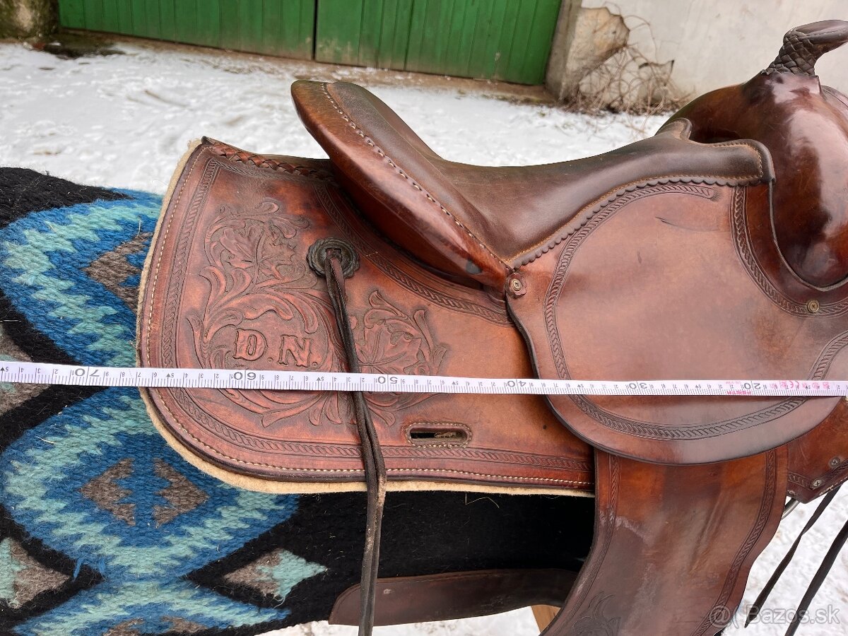 Westernové sedlo - 4