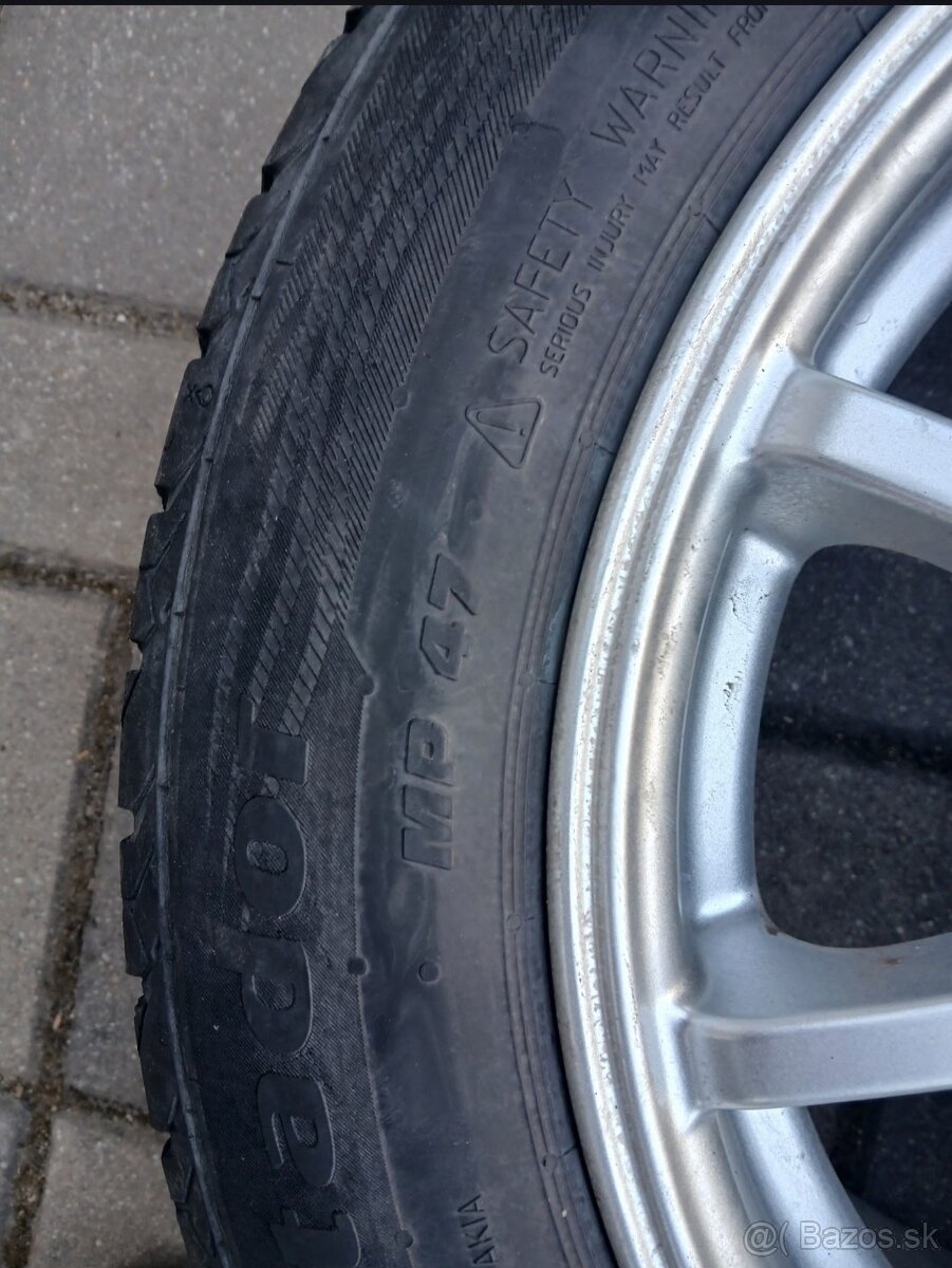 Predam disky 5x100r15, plus pneumatiky - 4