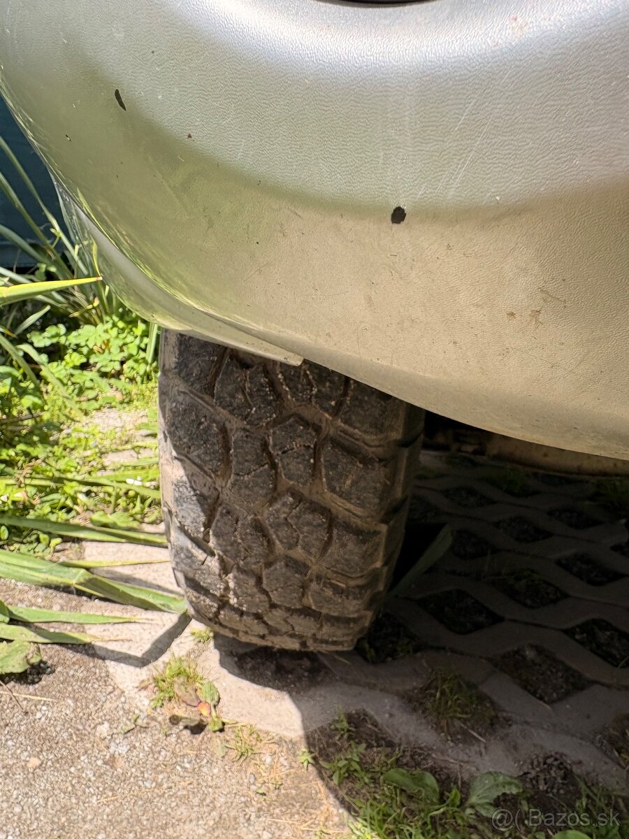 Offroad pneu s diskami R16 navara - 4