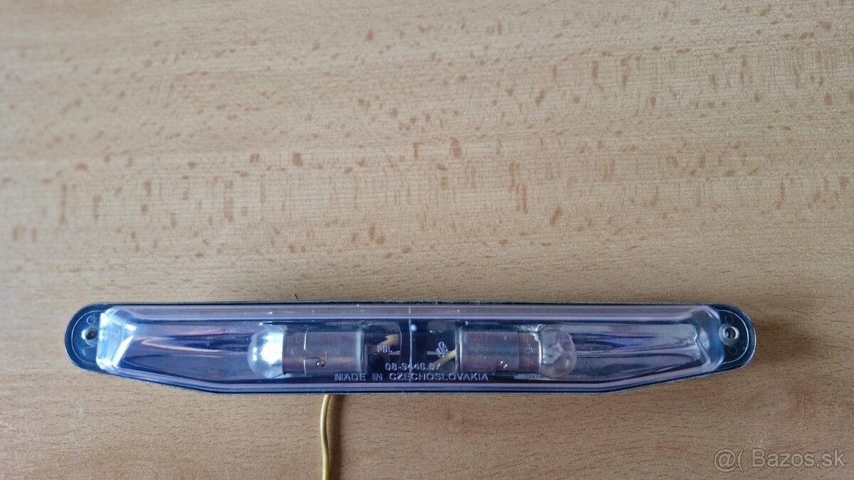 Nová lista kryt osvetleni spz/ečv skoda 1000 1100 MB max mbg - 4