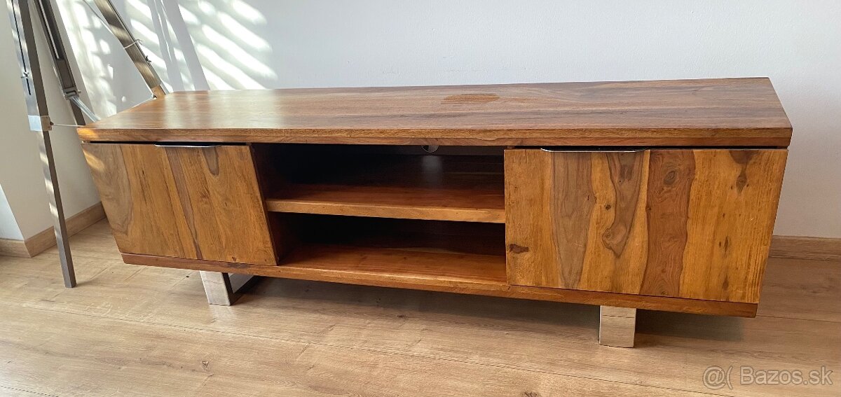 Tv skrinka z masívu (sheesham) - 4