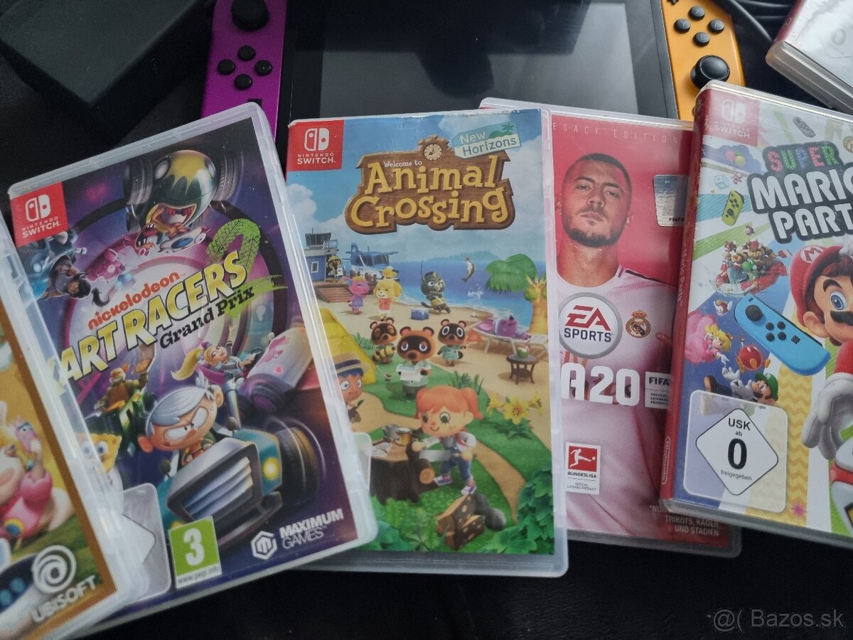 Nintendo switch +príslušenstvo - 4