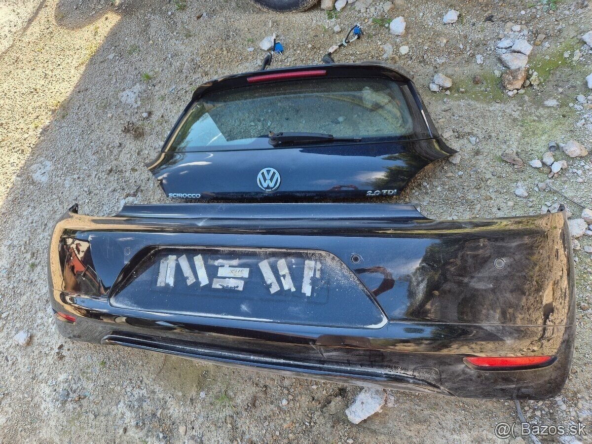 Predám zadný kufor, nárazník pre Volkswagen Scirocco - 4