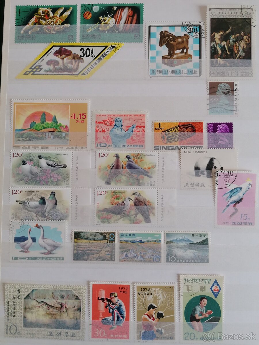 Známky ÁZIA - 4
