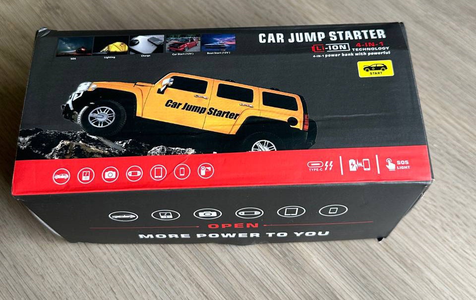 Auto štartovacia powerbanka / Jump Starter – nový - 4