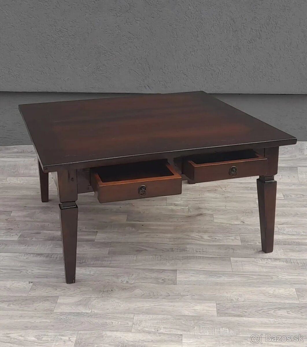 Stolík konferenčný teakový. - 4