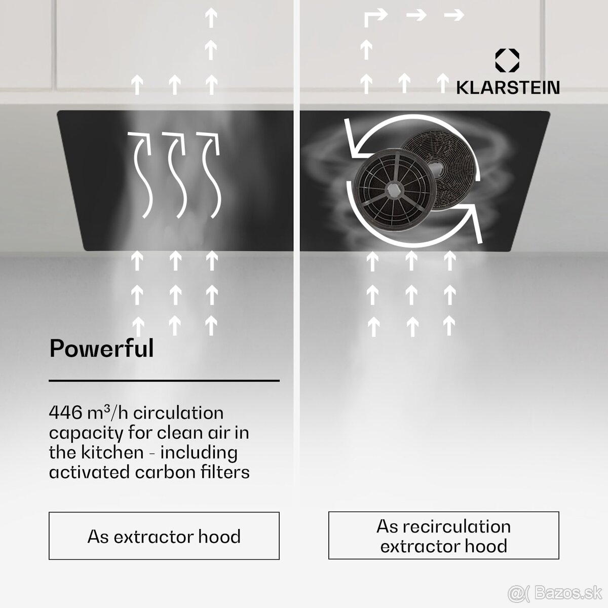 Digestor Klarstein Hector Eco 52 cm - 4