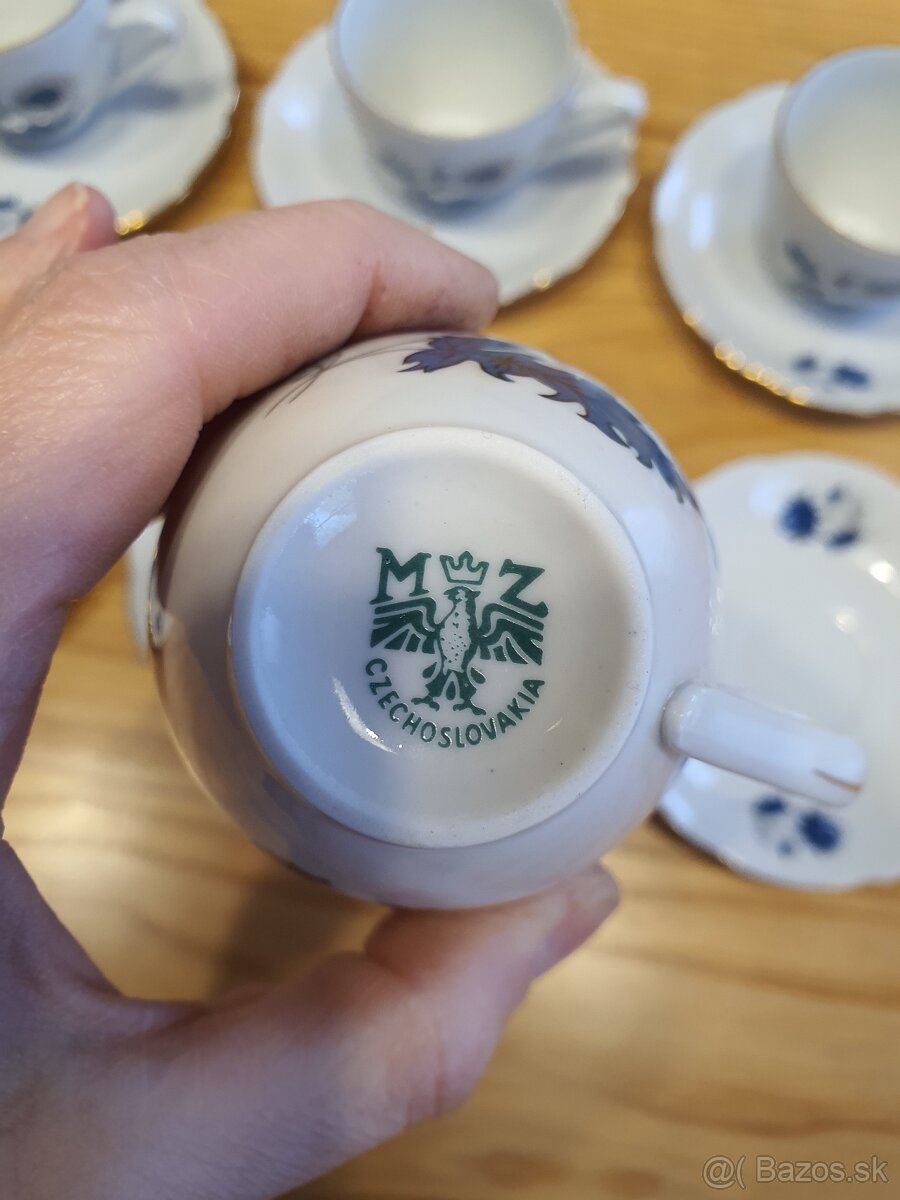 Starožitná sada šálky - 4