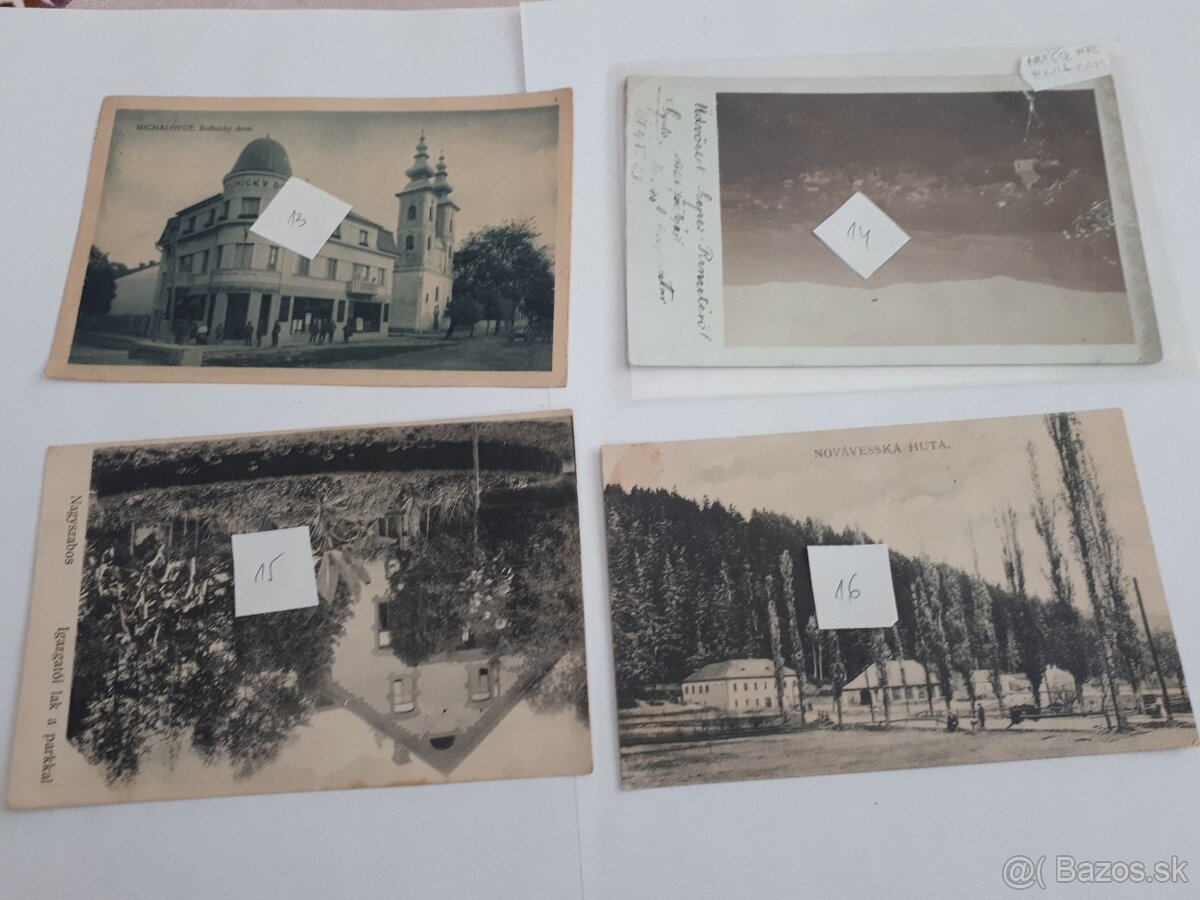 Stare pohladnice Kosicky kraj - 4