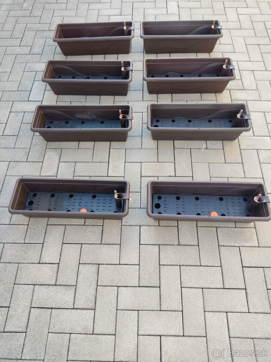 Predám samozavlažovacie truhlíky 60cm - 4