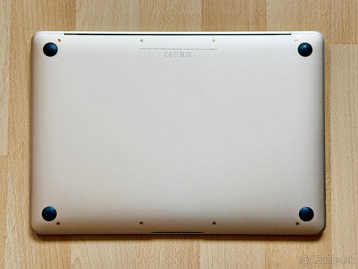 MacBook 12" Gold, TOP STAV, NOVÁ BATERKA - 4