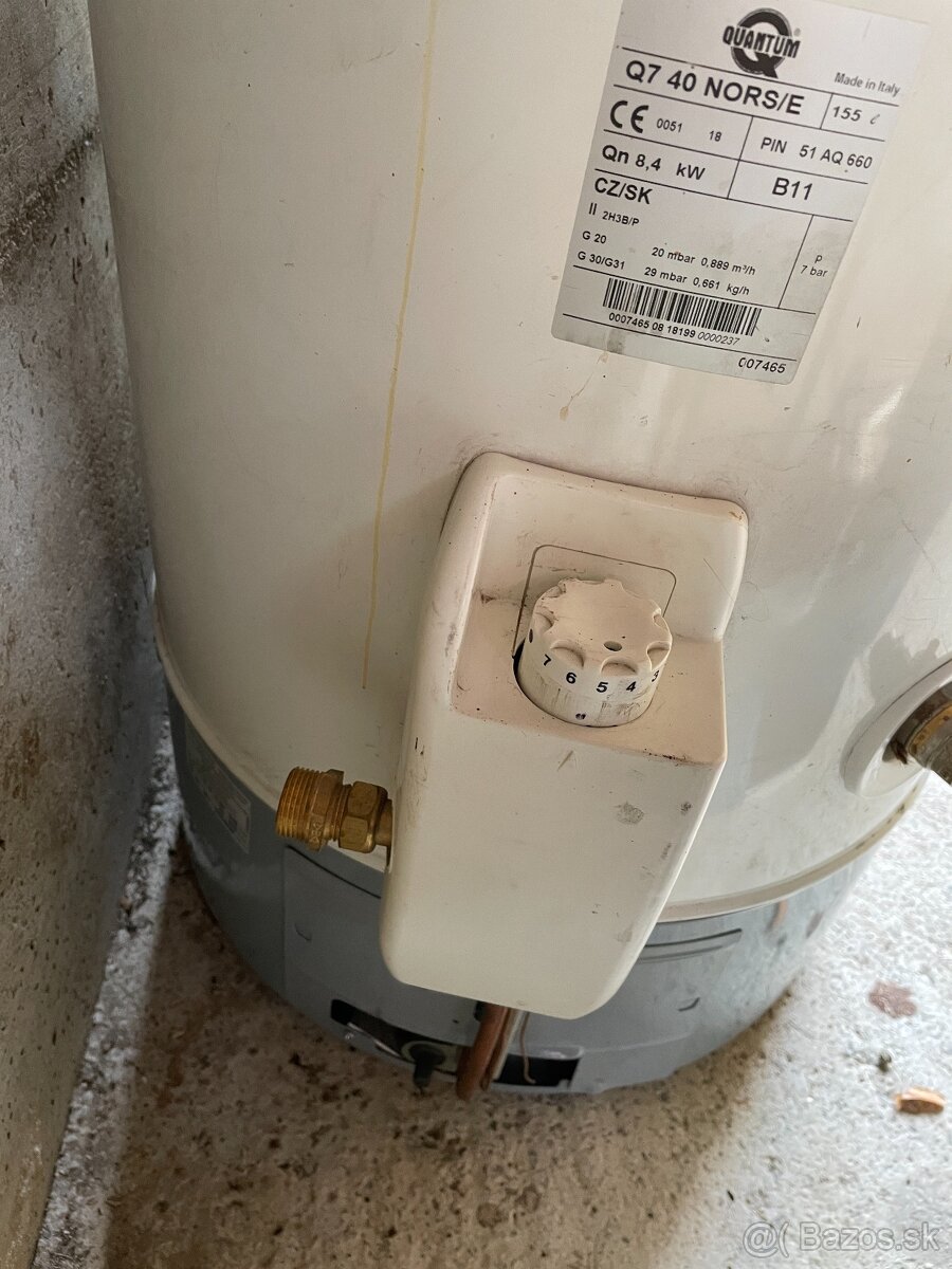 Predám plynový boiler 155L - 4