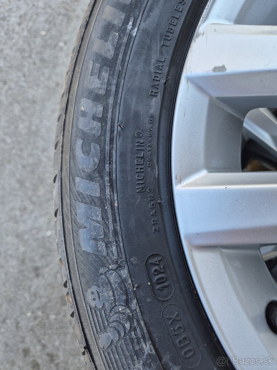 Nové letné MICHALIN 205/60 R 16 + disky 5x112 - VW Škoda Sea - 4