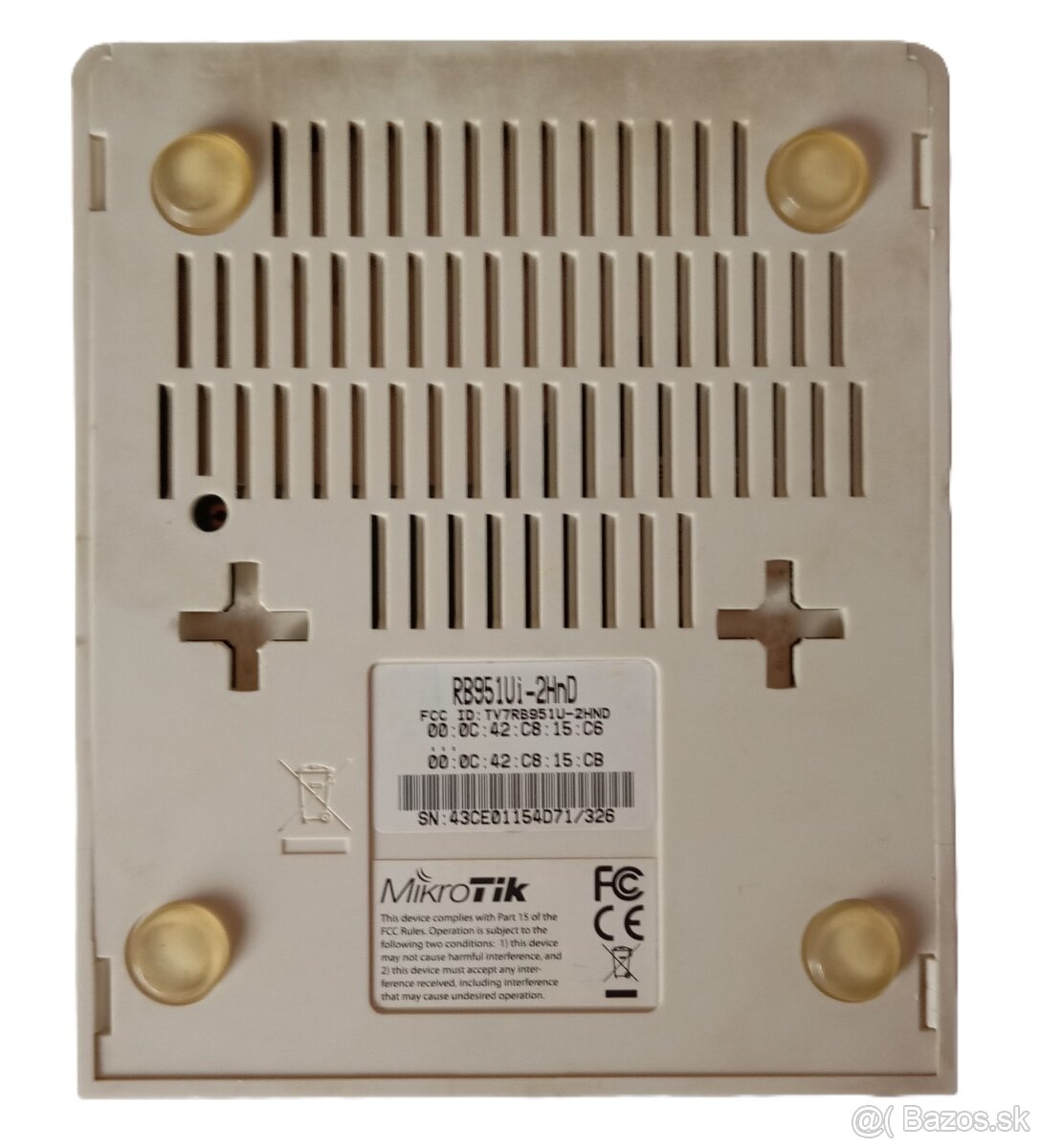 MikroTik RB951Ui-2HnD, WiFi RouterOS - 4